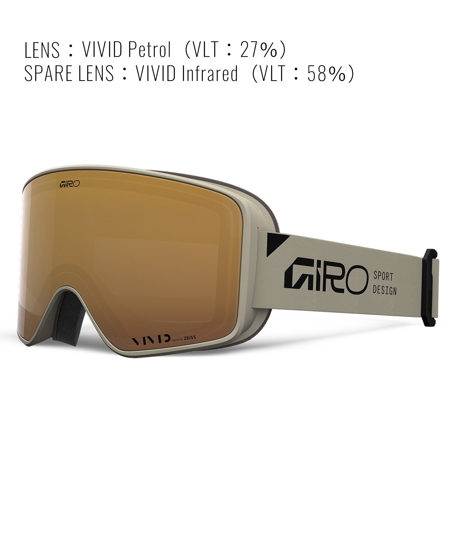 GIRO ジロ METHOD AF スノーボード ゴーグル ユニセックス ムラサキ