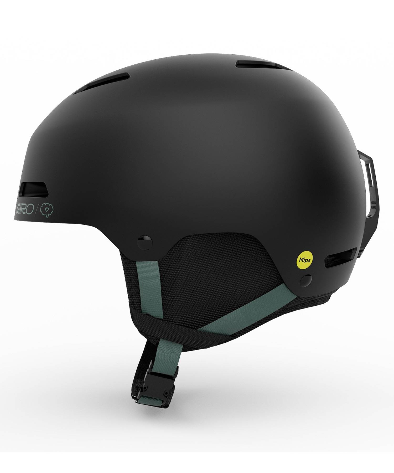 GIRO スノーボードヘルメット M マットブラック GIRO マットブラック ヘルメット MIPS搭載 Mサイズスキースノーボード