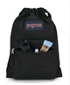 JANSPORT ジャンスポーツ バックパック リュック ナップサック DRAW SACK ドローサック BLACK 14L JS0A83LQ008(BLK-ONE)