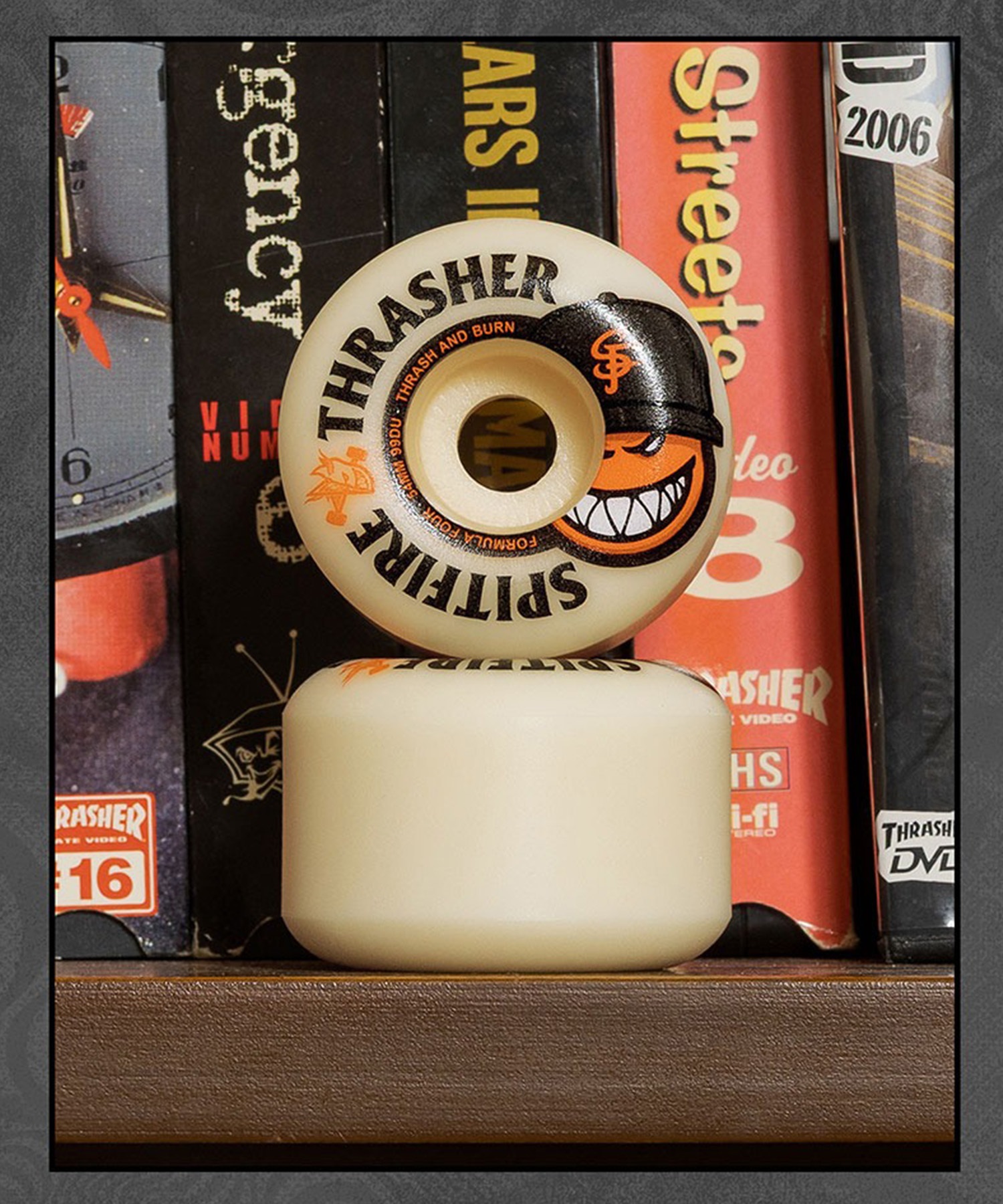 SPITFIRE WHEELS スピットファイヤー スケートボード ウィール RADIAL FULL F4 54mm 99A THE CITY ムラサキスポーツ(WHT-54mm)