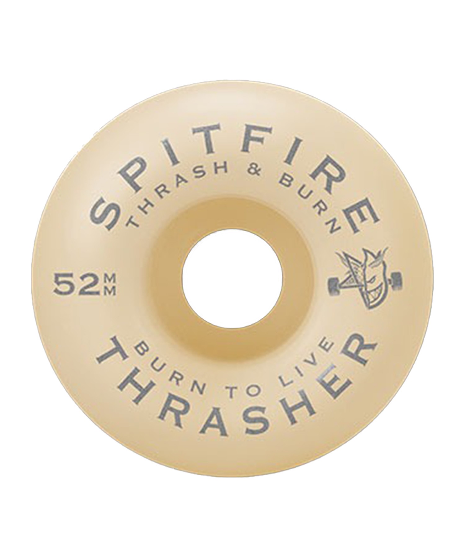 SPITFIRE WHEELS スピットファイヤー スケートボード ウィール CLASSIC F4 52mm 99A FLAME CLASSIC ムラサキスポーツ(WHT-52mm)
