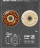 SPITFIRE WHEELS スピットファイヤー スケートボード ウィール CLASSIC F4 52mm 99A FLAME CLASSIC ムラサキスポーツ(WHT-52mm)