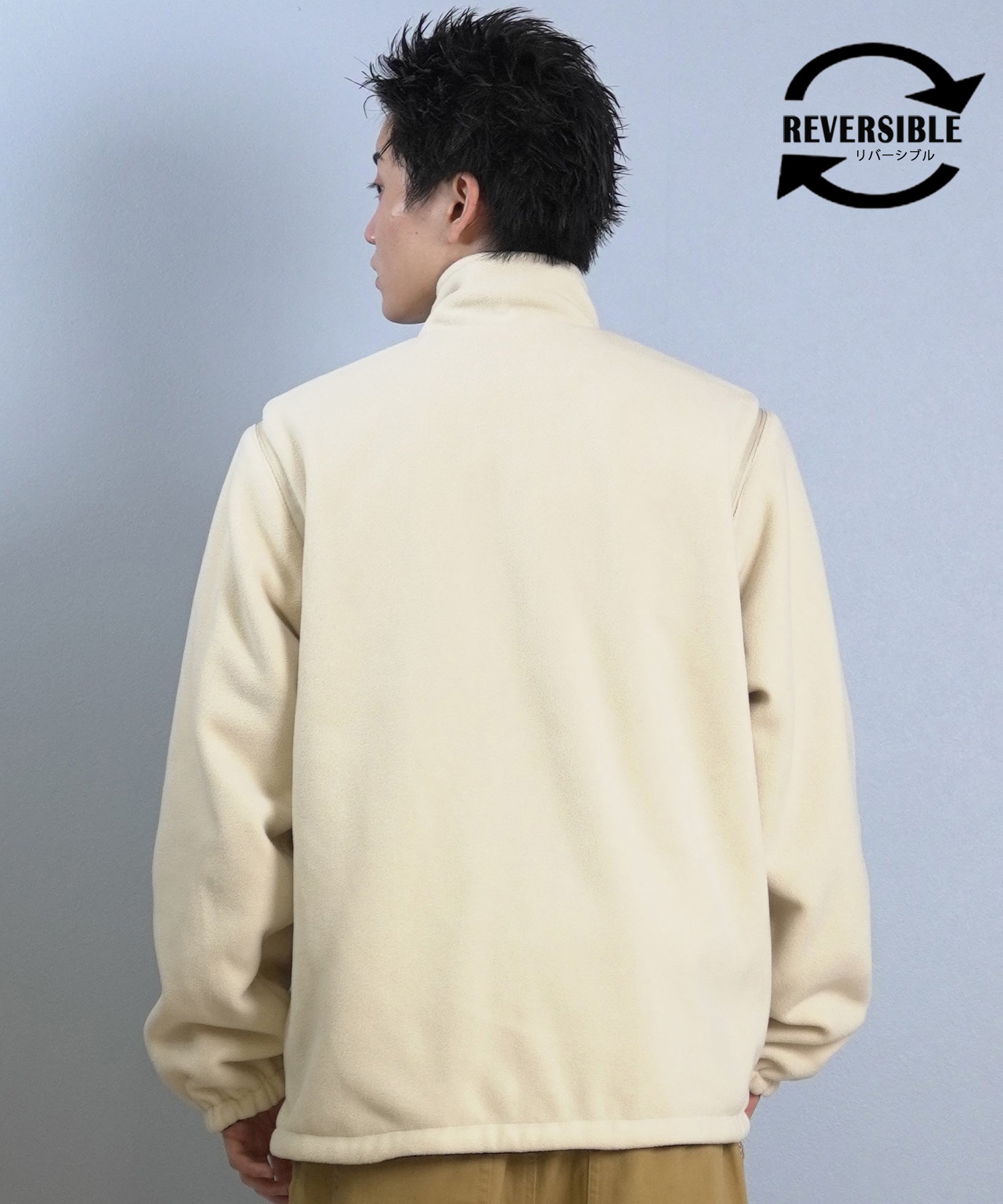 THRASHER スラッシャー ジャケット メンズ リバーシブル 4WAY ロゴ