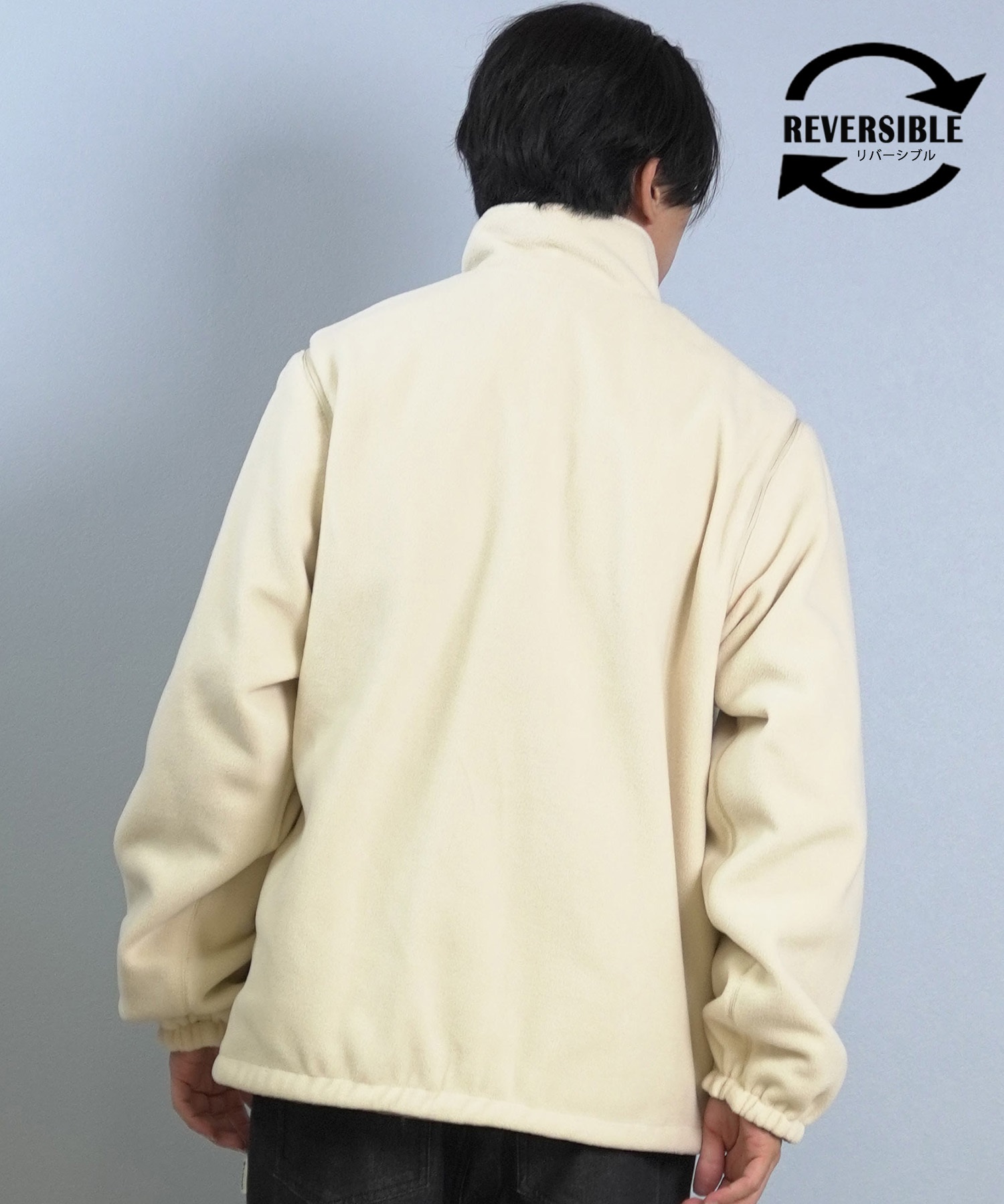 THRASHER スラッシャー ジャケット メンズ リバーシブル 4WAY ロゴ