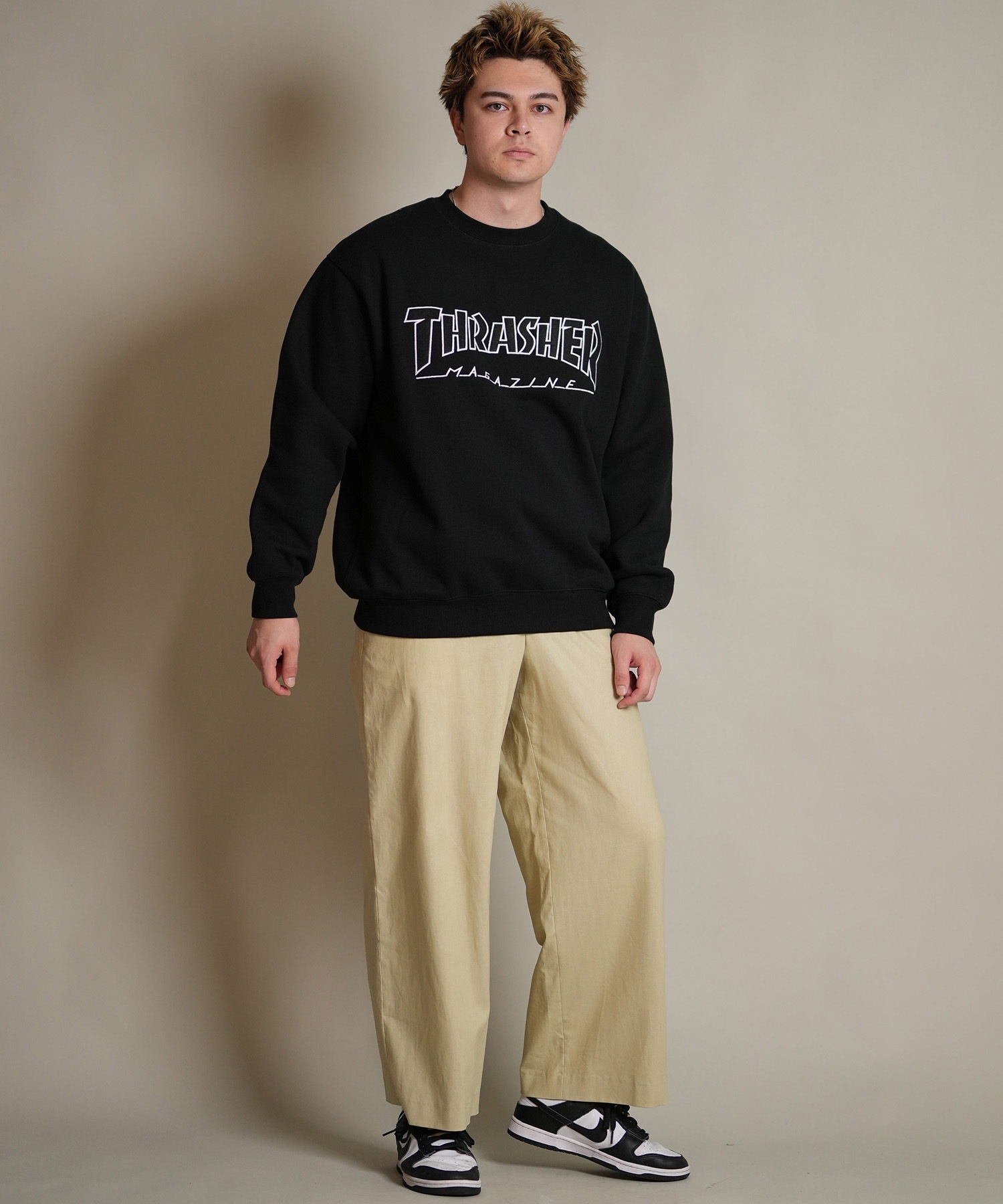 THRASHER スラッシャー トレーナー スウェット メンズ クルーネック