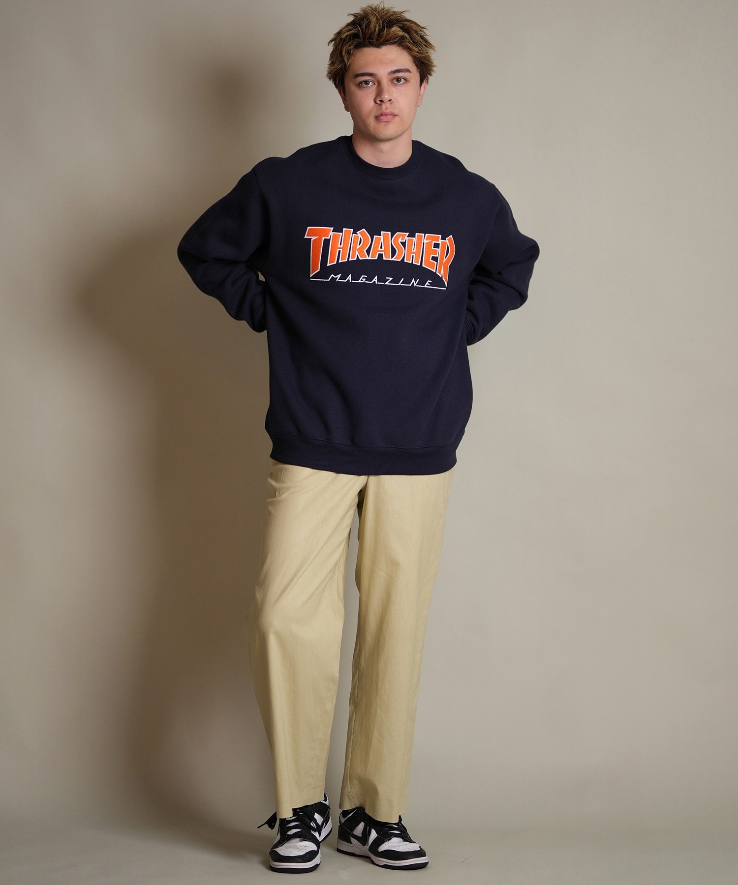 THRASHER スラッシャー トレーナー スウェット メンズ クルーネック