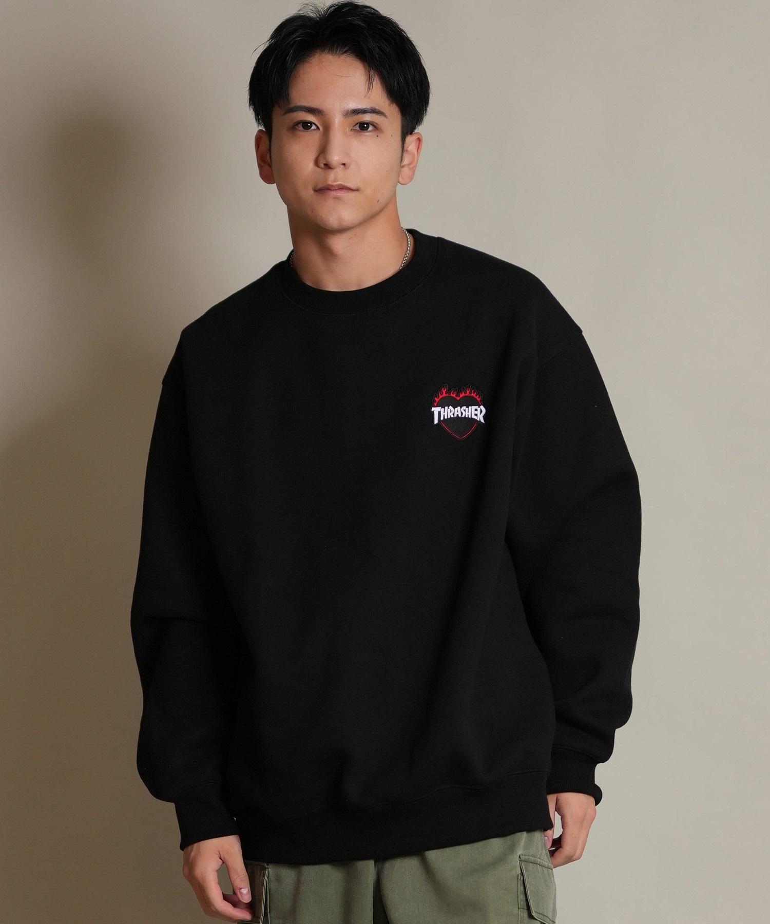 THRASHER スラッシャートレーナー スウェット メンズ クルーネック