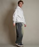 THRASHER スラッシャー ジップアップ パーカー メンズ スウェット フーディー ロゴ ワンポイント 裏起毛 254TH1PK065(WHT-M)