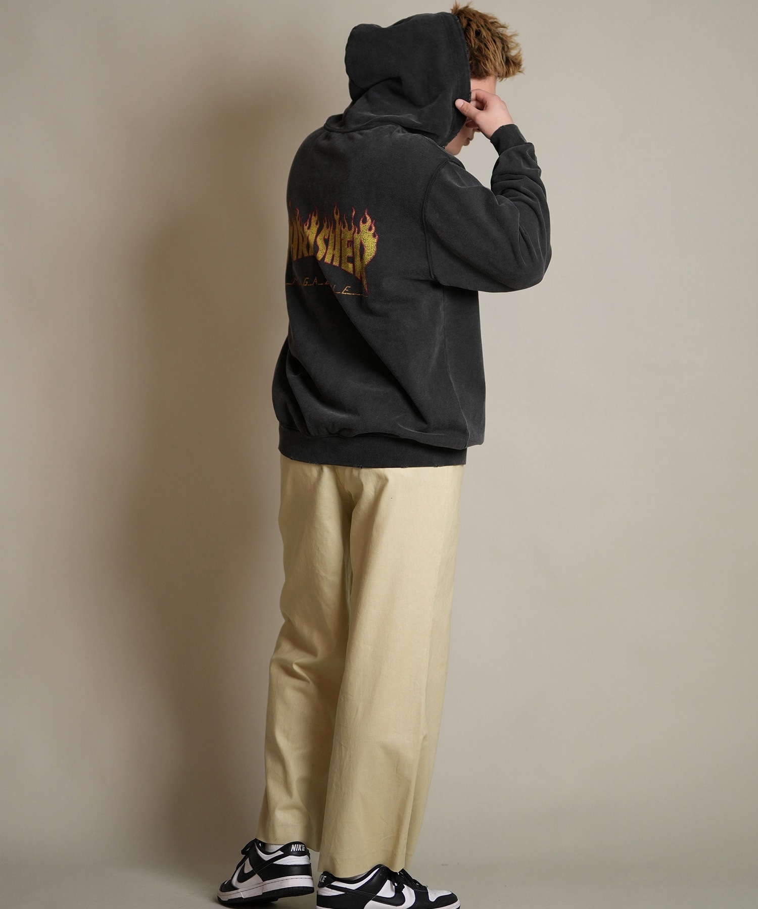 THRASHER スラッシャー ジップアップ パーカー メンズ スウェット