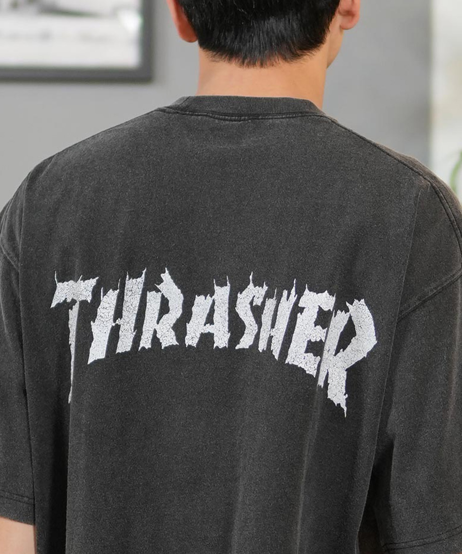THRASHER スラッシャー 半袖 Tシャツ メンズ フロントプリント
