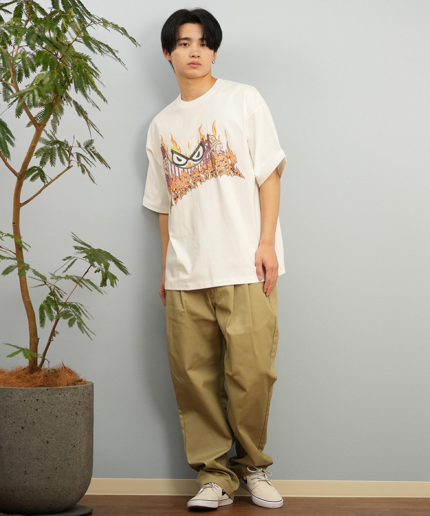 THRASHER スラッシャー 半袖 Tシャツ メンズ フロントプリント