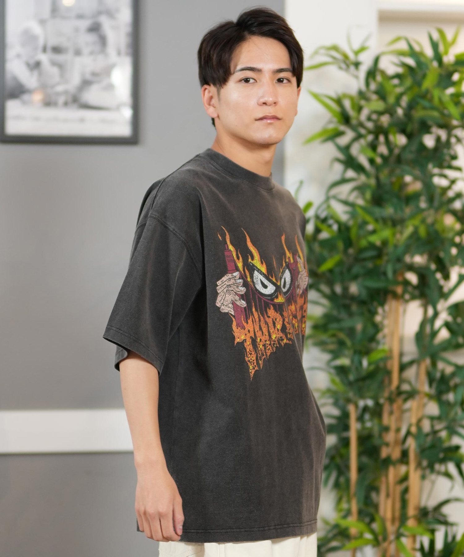 THRASHER スラッシャー 半袖 Tシャツ メンズ フロントプリント