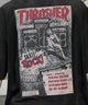 THRASHER スラッシャー 半袖 Tシャツ メンズ バックプリント オーバーサイズ 252TH1ST029 ムラサキスポーツ限定(BLK-1-M)