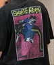 THRASHER スラッシャー 半袖 Tシャツ メンズ バックプリント オーバーサイズ 252TH1ST029 ムラサキスポーツ限定(BLK-1-M)