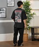 THRASHER スラッシャー 半袖 Tシャツ メンズ バックプリント オーバーサイズ 252TH1ST029 ムラサキスポーツ限定(BLK-1-M)