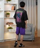 THRASHER スラッシャー 半袖 Tシャツ メンズ バックプリント オーバーサイズ 252TH1ST029 ムラサキスポーツ限定(BLK-1-M)