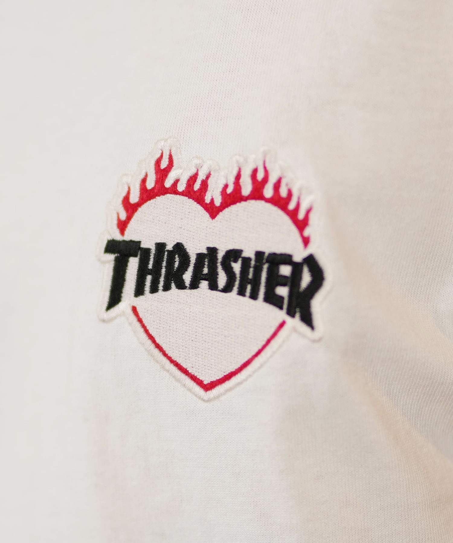 THRASHER スラッシャー 半袖 Tシャツ メンズ フロント刺繍 オーバー