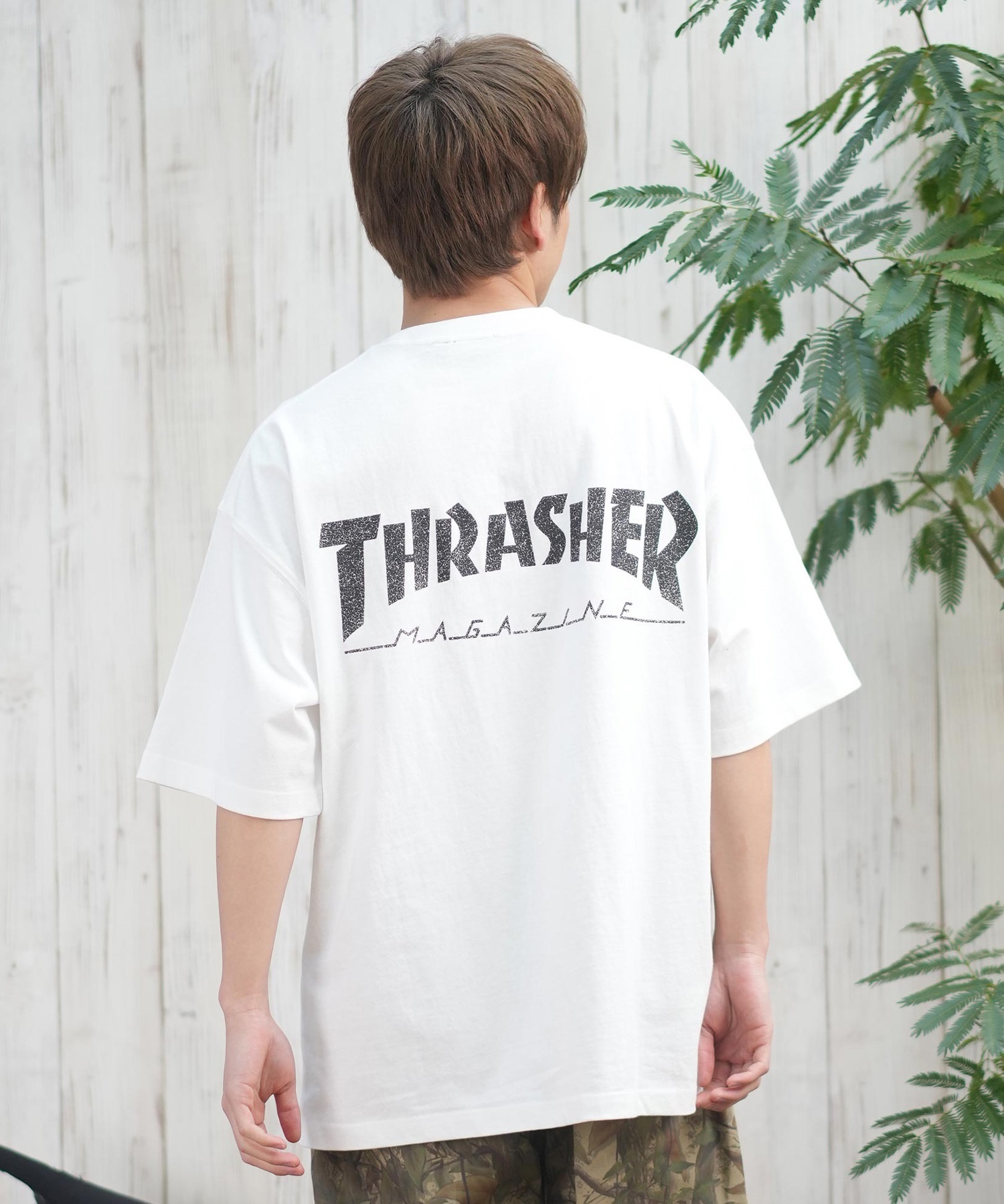 THRASHER スラッシャー 半袖 Tシャツ メンズ フロントプリント