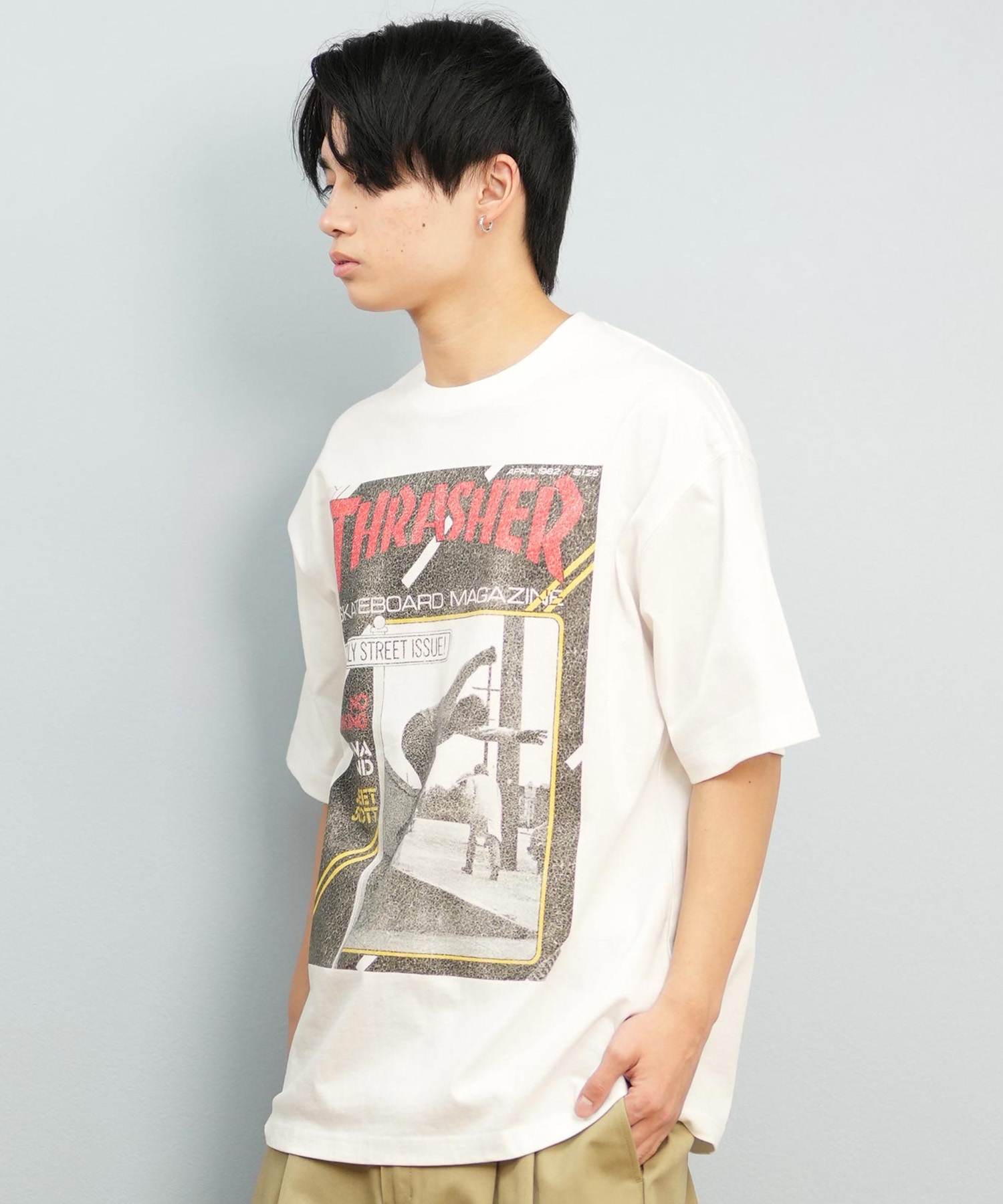 THRASHER スラッシャー 半袖 Tシャツ メンズ フロントプリント