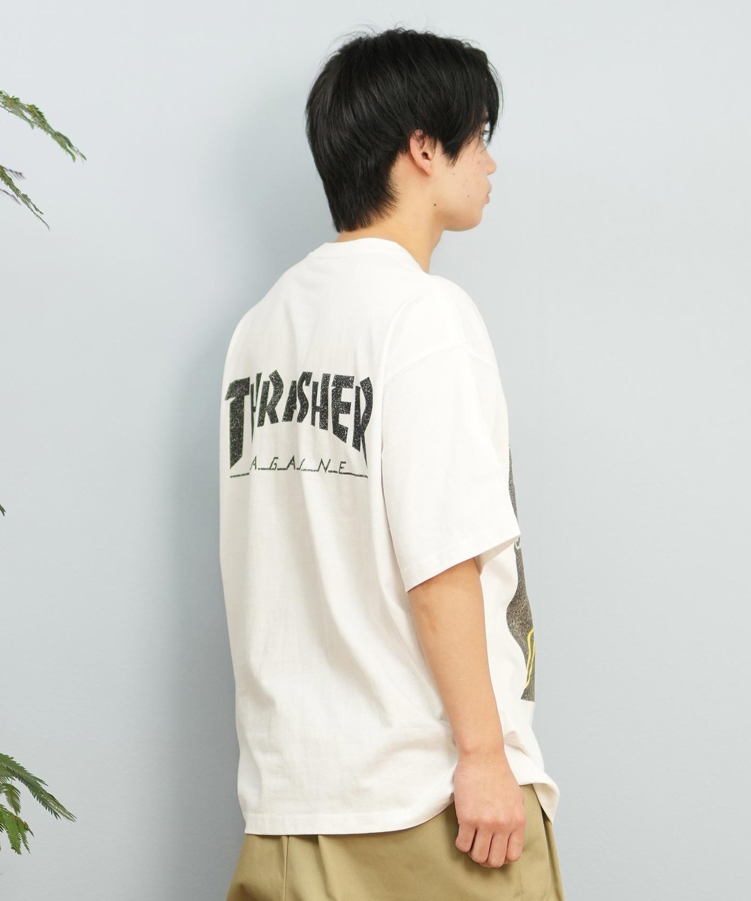 THRASHER スラッシャー 半袖 Tシャツ メンズ フロントプリント