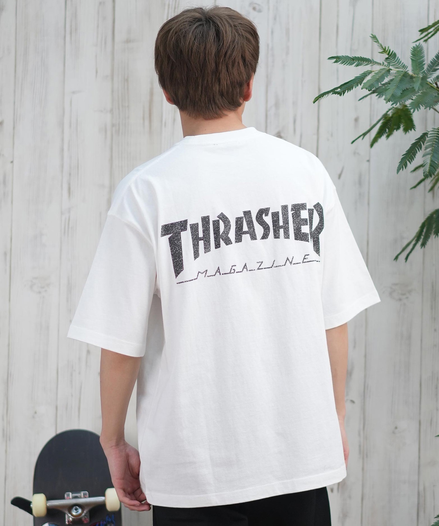THRASHER スラッシャー 半袖 Tシャツ メンズ フロントプリント