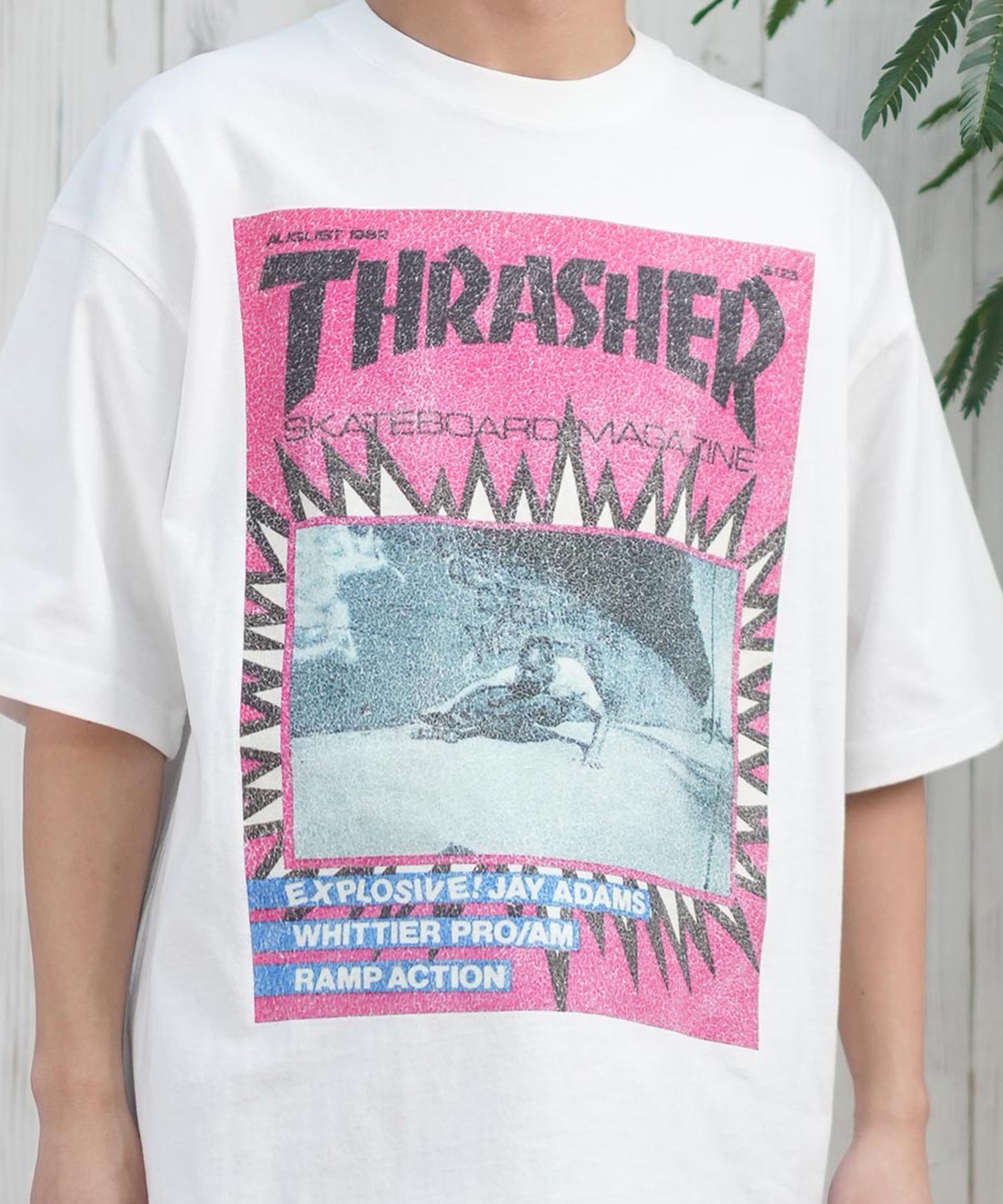 THRASHER スラッシャー 半袖 Tシャツ メンズ フロントプリント