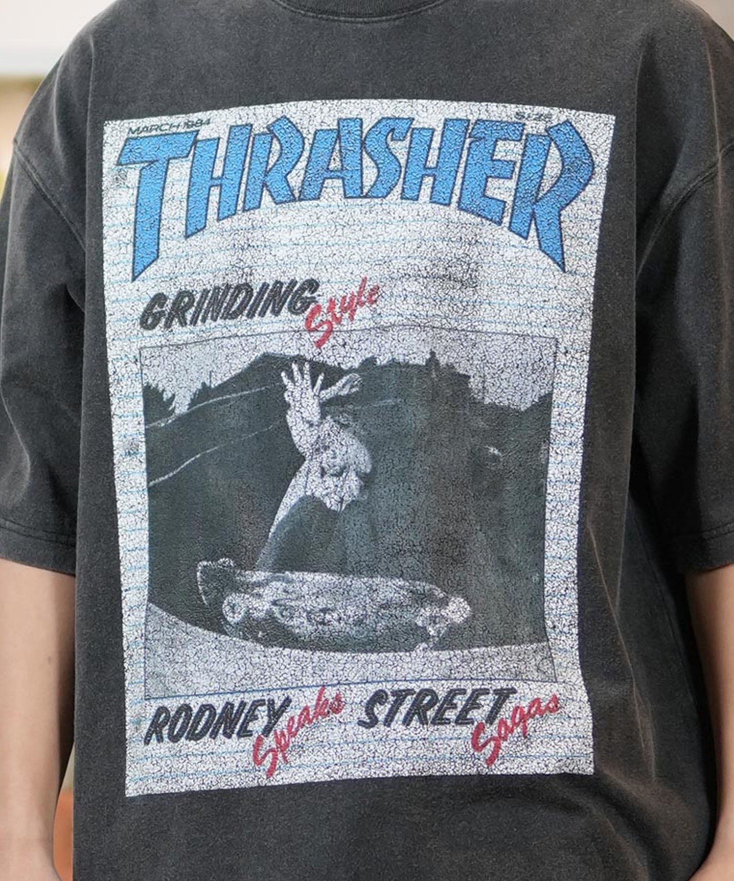 THRASHER スラッシャー 半袖 Tシャツ メンズ フロントプリント