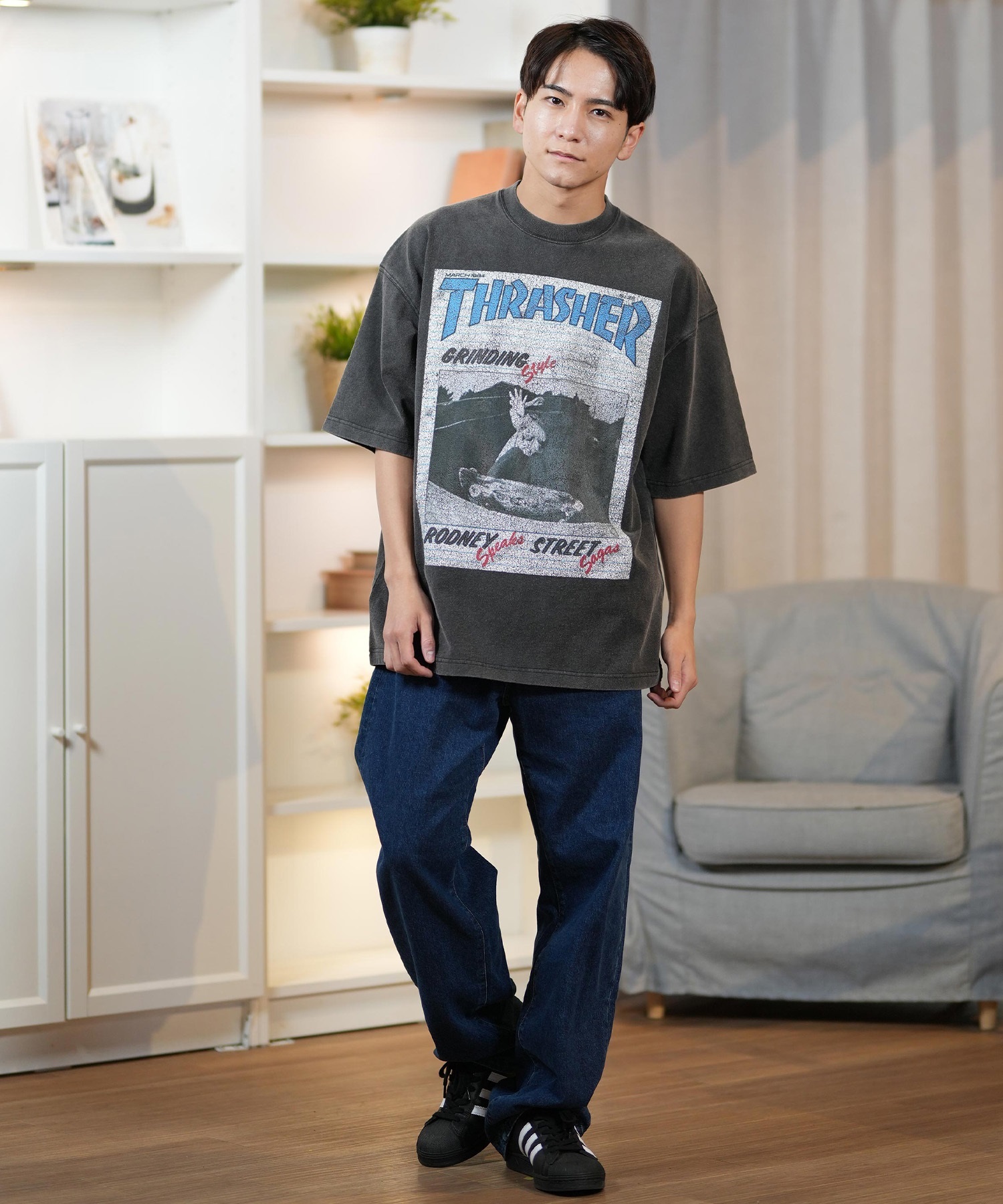 8SM1 90'sフロントプリントTシャツ　パープル　S インポート　古着 USA製 90年代 HARD ROCK CAFE サンフランシスコ ハードロックカフェ