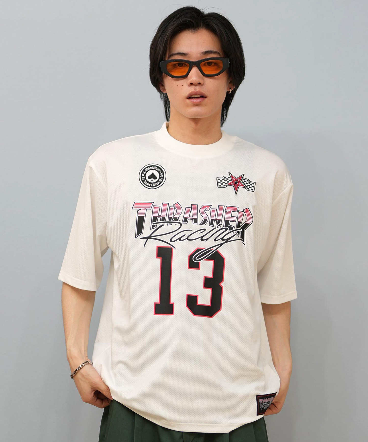 THRASHER スラッシャー 半袖 Tシャツ メンズ ゲームシャツ バック