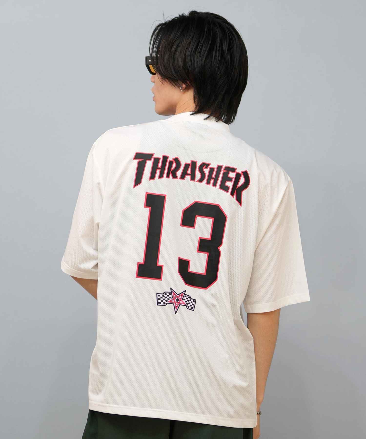 THRASHER スラッシャー 半袖 Tシャツ メンズ ゲームシャツ バック