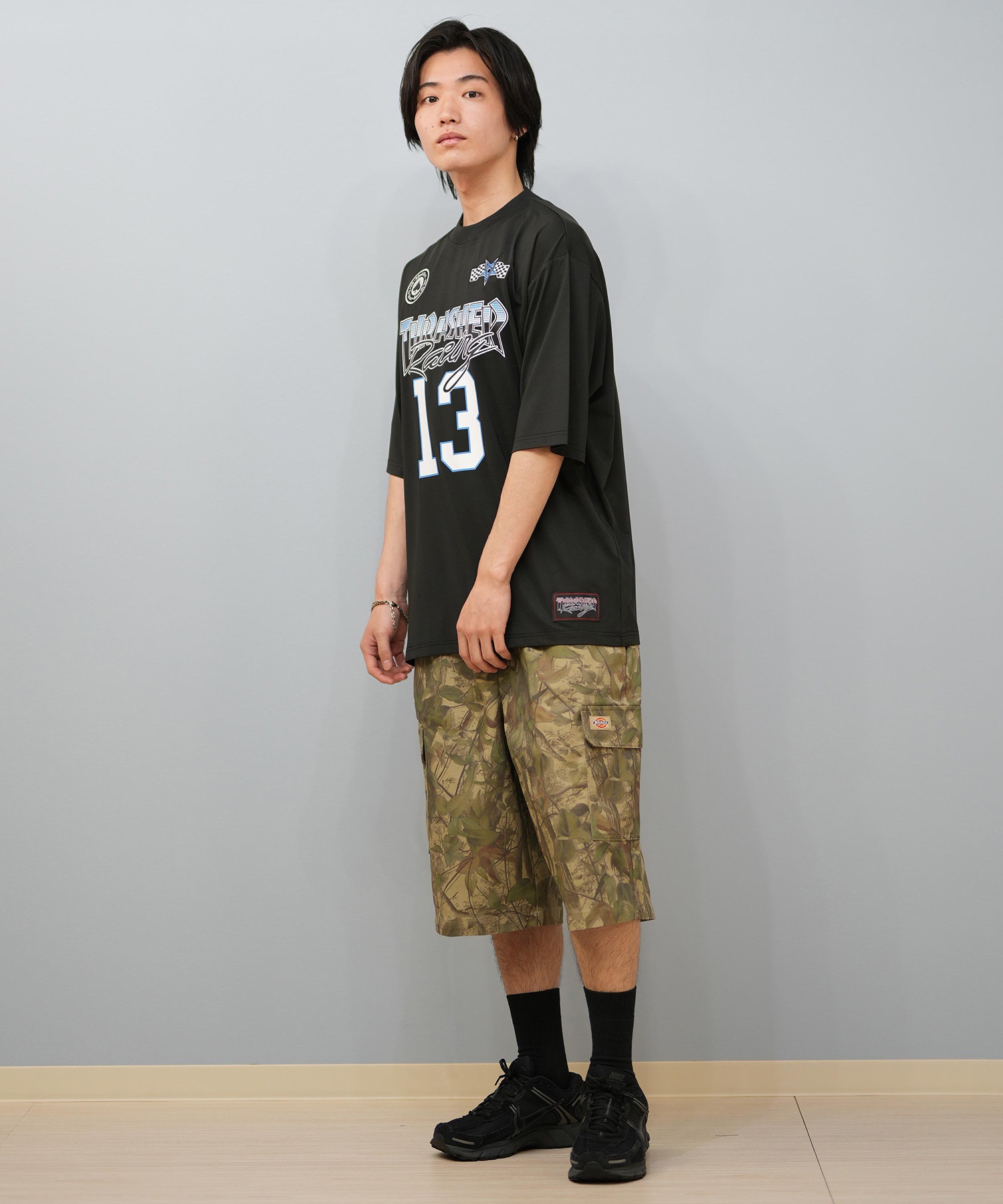 THRASHER スラッシャー 半袖 Tシャツ メンズ ゲームシャツ バック