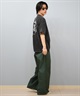 THRASHER スラッシャー 半袖 Tシャツ メンズ バックプリント オーバーサイズ ヴィンテージ加工 253TH1ST044 ムラサキスポーツ限定(WHT-M)