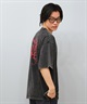 THRASHER スラッシャー 半袖 Tシャツ メンズ バックプリント オーバーサイズ ヴィンテージ加工 253TH1ST044 ムラサキスポーツ限定(WHT-M)