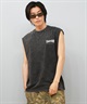 THRASHER スラッシャー タンクトップ メンズ バックプリント オーバーサイズ ヴィンテージ加工 253TH1ST046 ムラサキスポーツ限定(BLK-1-M)