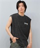 THRASHER スラッシャー タンクトップ メンズ バックプリント オーバーサイズ ヴィンテージ加工 253TH1ST046 ムラサキスポーツ限定(BLK-1-M)
