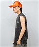 THRASHER スラッシャー タンクトップ メンズ バックプリント オーバーサイズ ヴィンテージ加工 253TH1ST046 ムラサキスポーツ限定(BLK-1-M)