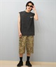 THRASHER スラッシャー タンクトップ メンズ バックプリント オーバーサイズ ヴィンテージ加工 253TH1ST046 ムラサキスポーツ限定(BLK-1-M)