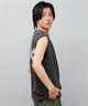 THRASHER スラッシャー タンクトップ メンズ バックプリント オーバーサイズ ヴィンテージ加工 253TH1ST046 ムラサキスポーツ限定(BLK-1-M)