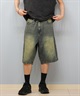 THRASHER スラッシャー ハーフパンツ ショートパンツ メンズ デニム ショーツ 膝下丈 ブランド刺繍 253TH1SP042 ムラサキスポーツ限定(BLK-M)