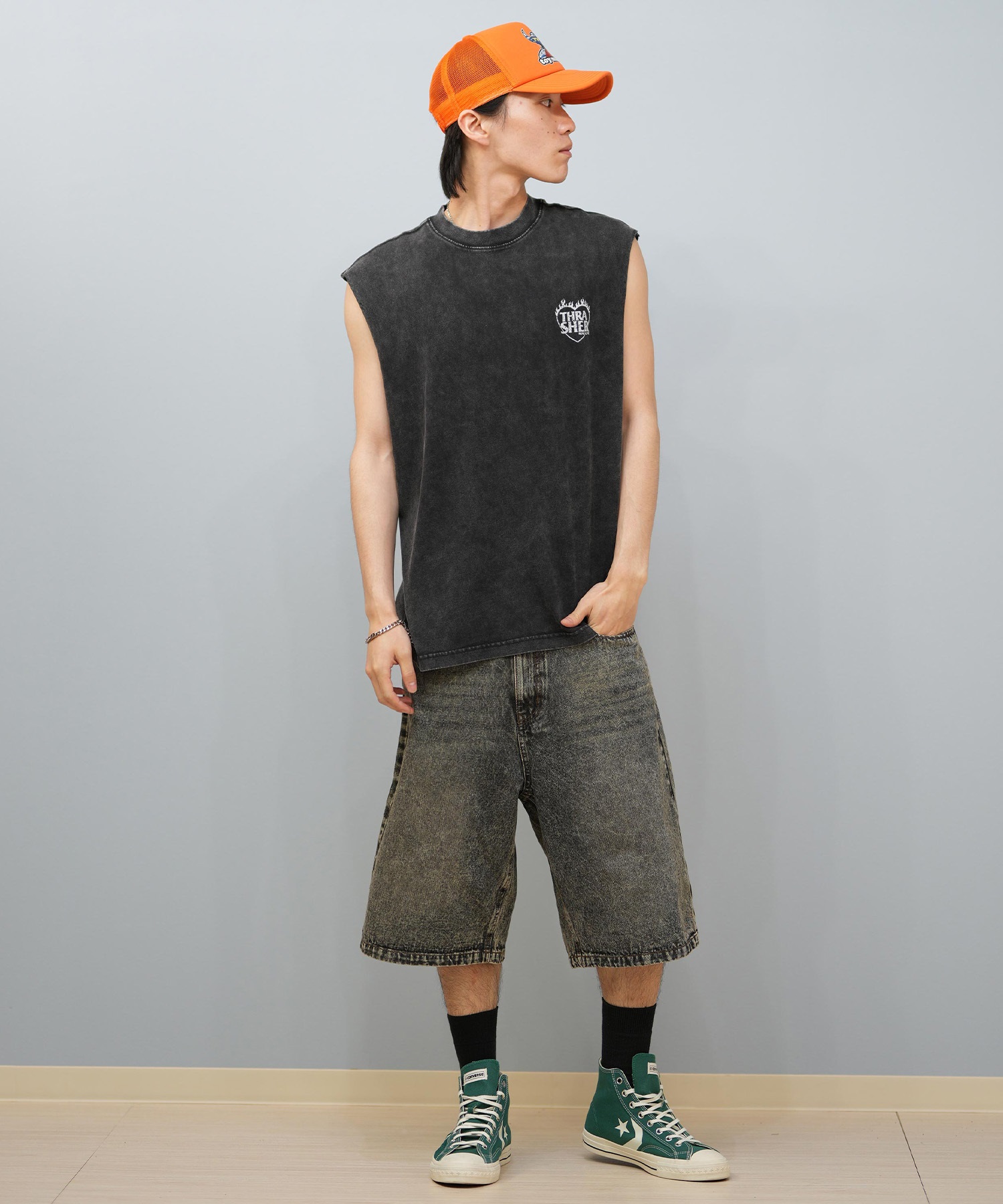 THRASHER スラッシャー ハーフパンツ ショートパンツ メンズ