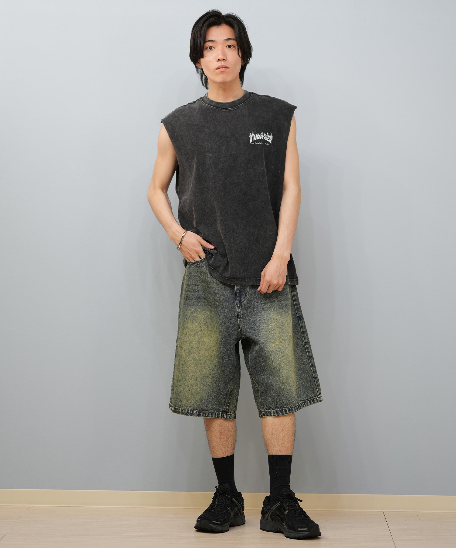 THRASHER スラッシャー ハーフパンツ ショートパンツ メンズ