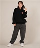 THRASHER スラッシャー ニット セーター レディース クルーネック ロゴ バーニング ハート ワンポイント 254TH2KN053(BLK-FREE)