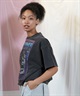 THRASHER スラッシャー 半袖 Tシャツ レディース コミックプリント クロップド丈 252TH2ST026(BLK-1-FREE)
