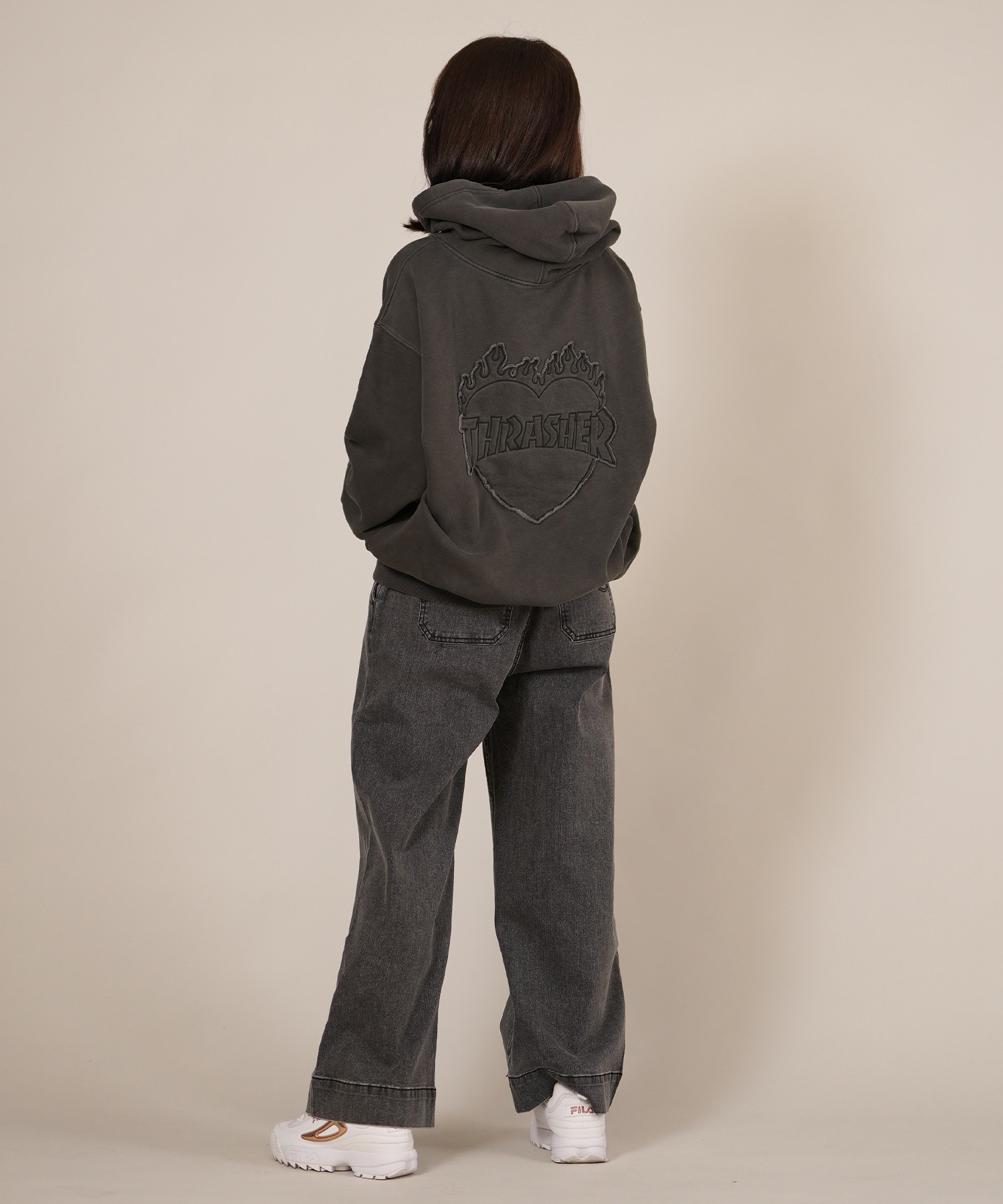 THRASHER スラッシャー プルオーバー パーカー レディース スウェット