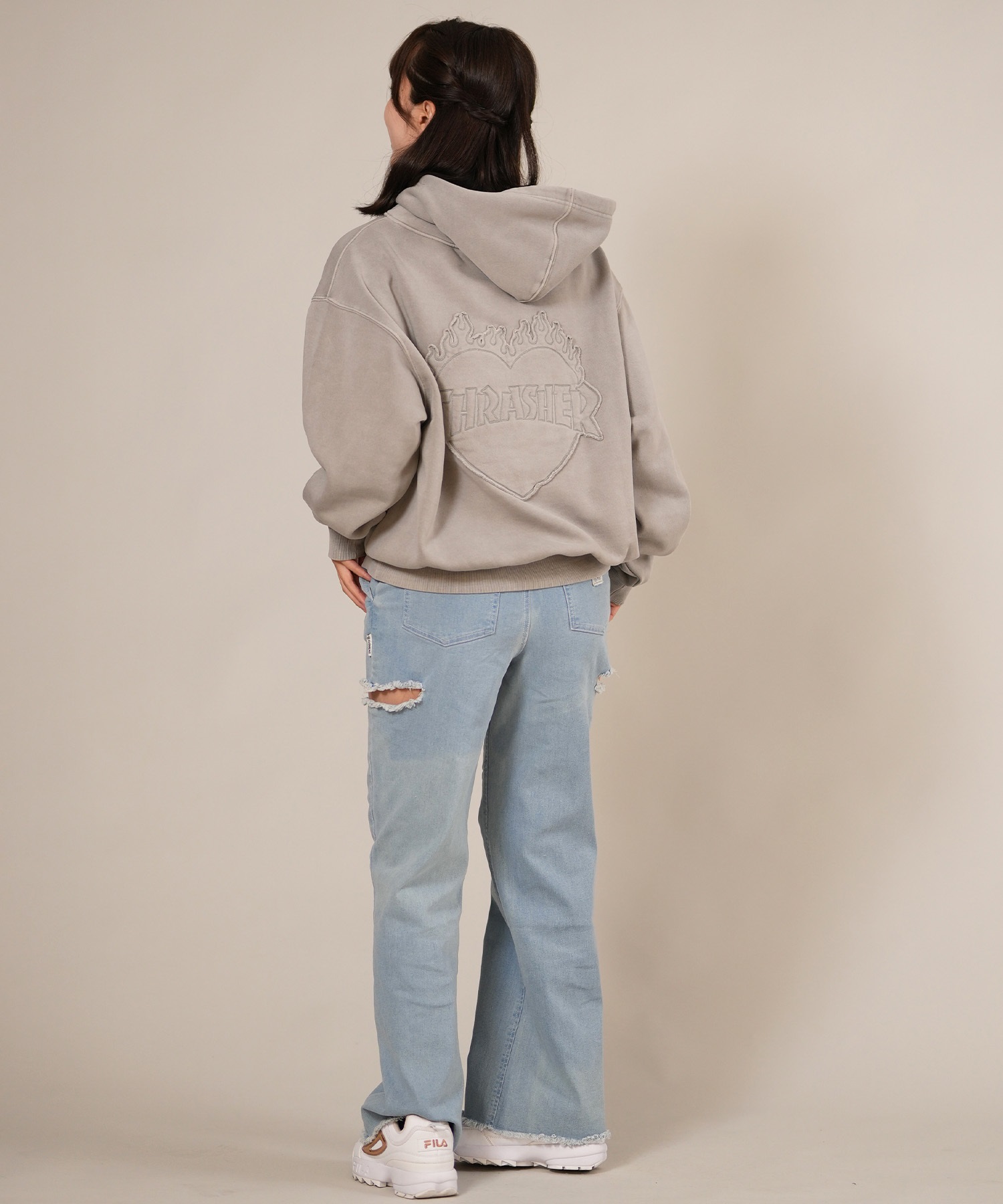 THRASHER スラッシャー プルオーバー パーカー レディース スウェット