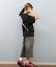 THRASHER スラッシャー ハーフパンツ ショートパンツ レディース ユニセックス デニム パンツ Gパン 刺しゅう 253TH2SP043(BLK-S)