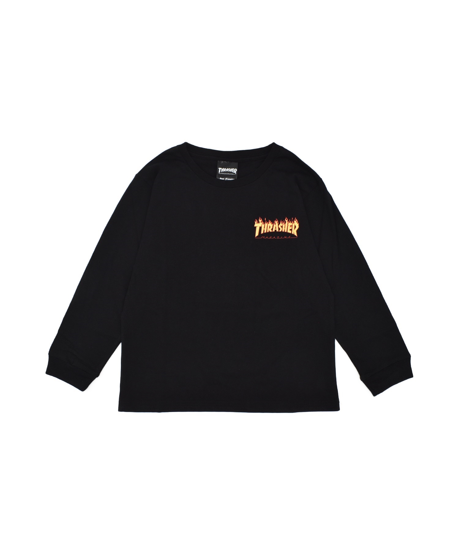 THRASHER スラッシャー 長袖 Tシャツ ロンT キッズ ジュニア 子供