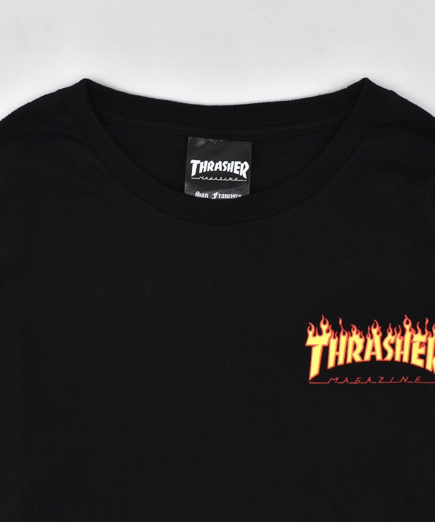 THRASHER スラッシャー 長袖 Tシャツ ロンT キッズ ジュニア 子供