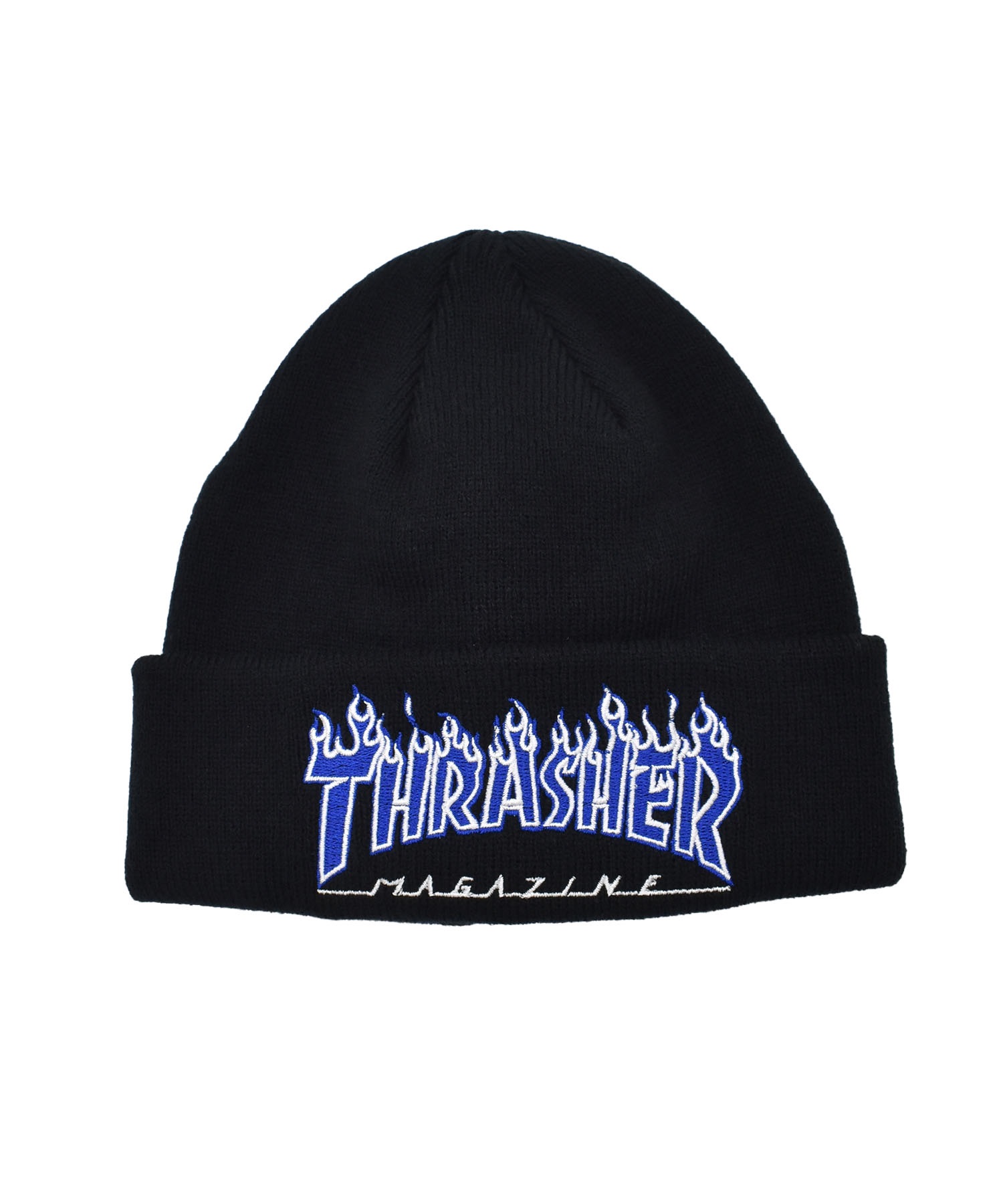 THRASHER スラッシャー ニット帽 ビーニー ニットキャップ FLAME LOGO