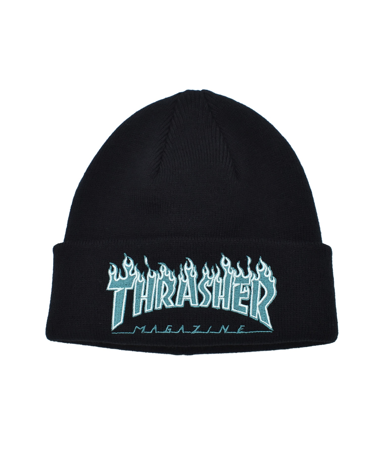 THRASHER スラッシャー ニット帽 ビーニー ニットキャップ FLAME LOGO